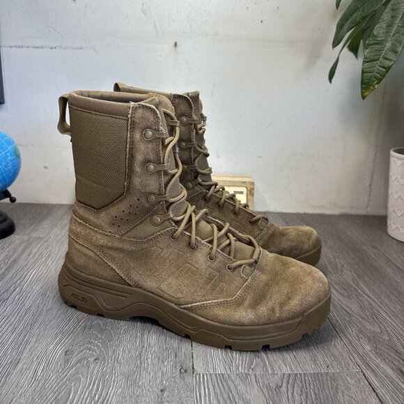New Men\'s Salomon Forces Guardian Tactical Leather Boots Men 9 Women 10 main image 4
